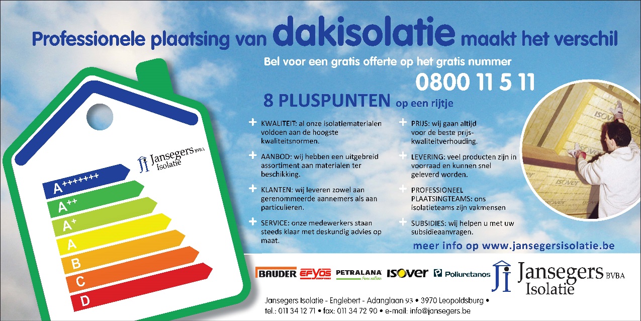 Plaatsing dakisolatie